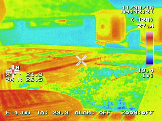 熱像儀與紅外線熱像儀溫度分佈圖